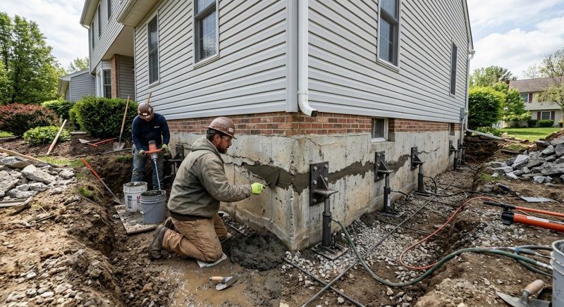 Top Concrete Foundation Repair Companies in Tinley Park, IL